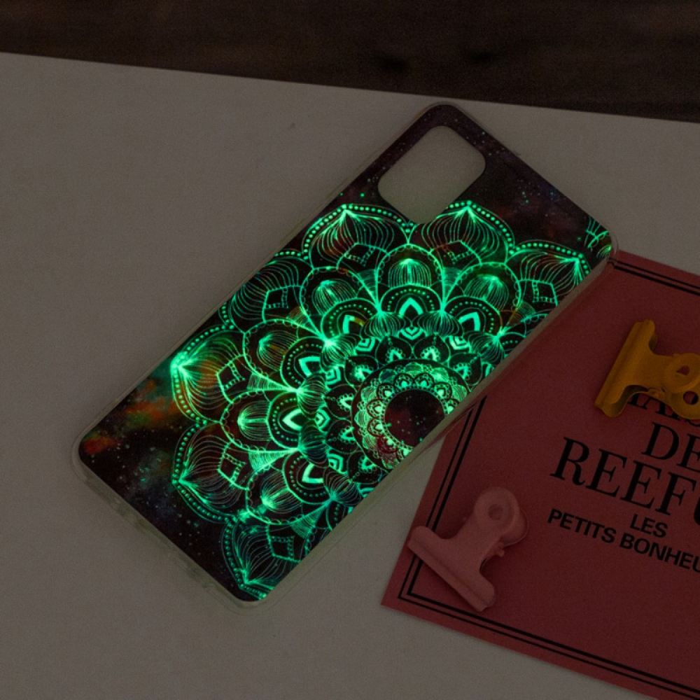 Kryt Na Xiaomi Redmi 10 Fluorescenční Barevná Mandala