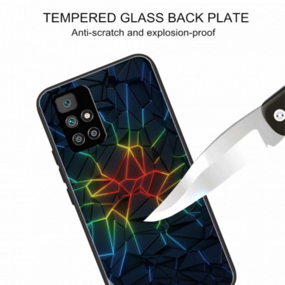Kryt Na Xiaomi Redmi 10 Geometrie Tvrzené Sklo