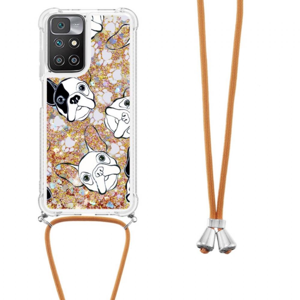 Kryt Na Xiaomi Redmi 10 Na Lana Šňůrka Na Psí Flitry
