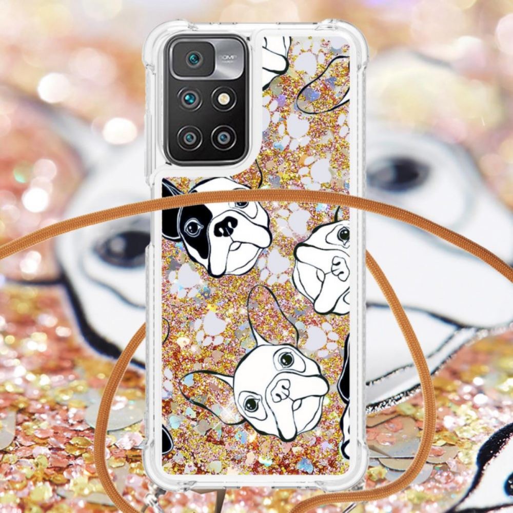 Kryt Na Xiaomi Redmi 10 Na Lana Šňůrka Na Psí Flitry