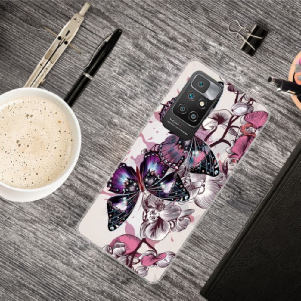 Kryt Na Xiaomi Redmi 10 Variace Motýlů