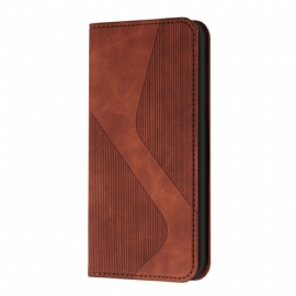 Kryty Na Mobil Na Xiaomi Redmi 10 Flipové Pouzdro Kožený Styl S-design