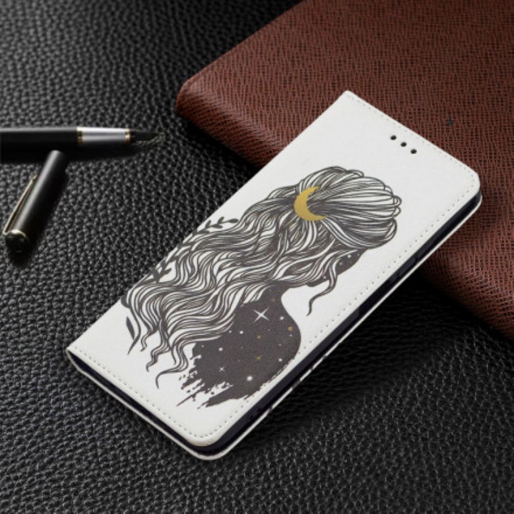 Kryty Na Mobil Na Xiaomi Redmi 10 Flipové Pouzdro Krásné Vlasy