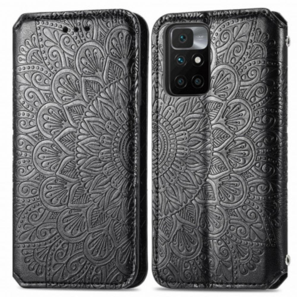 Kryty Na Mobil Na Xiaomi Redmi 10 Flipové Pouzdro Mandala