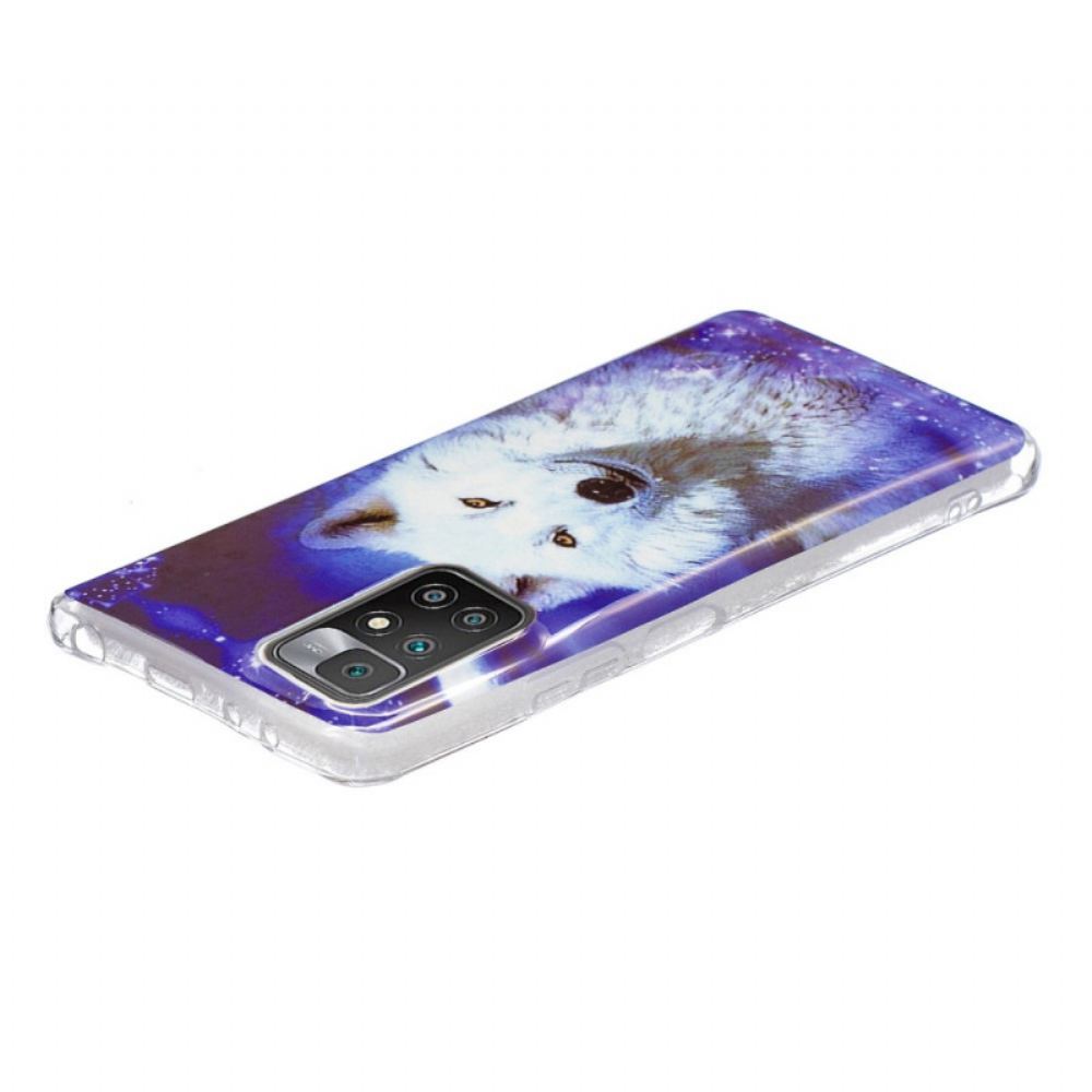 Kryty Na Mobil Na Xiaomi Redmi 10 Fluorescenční Vlk