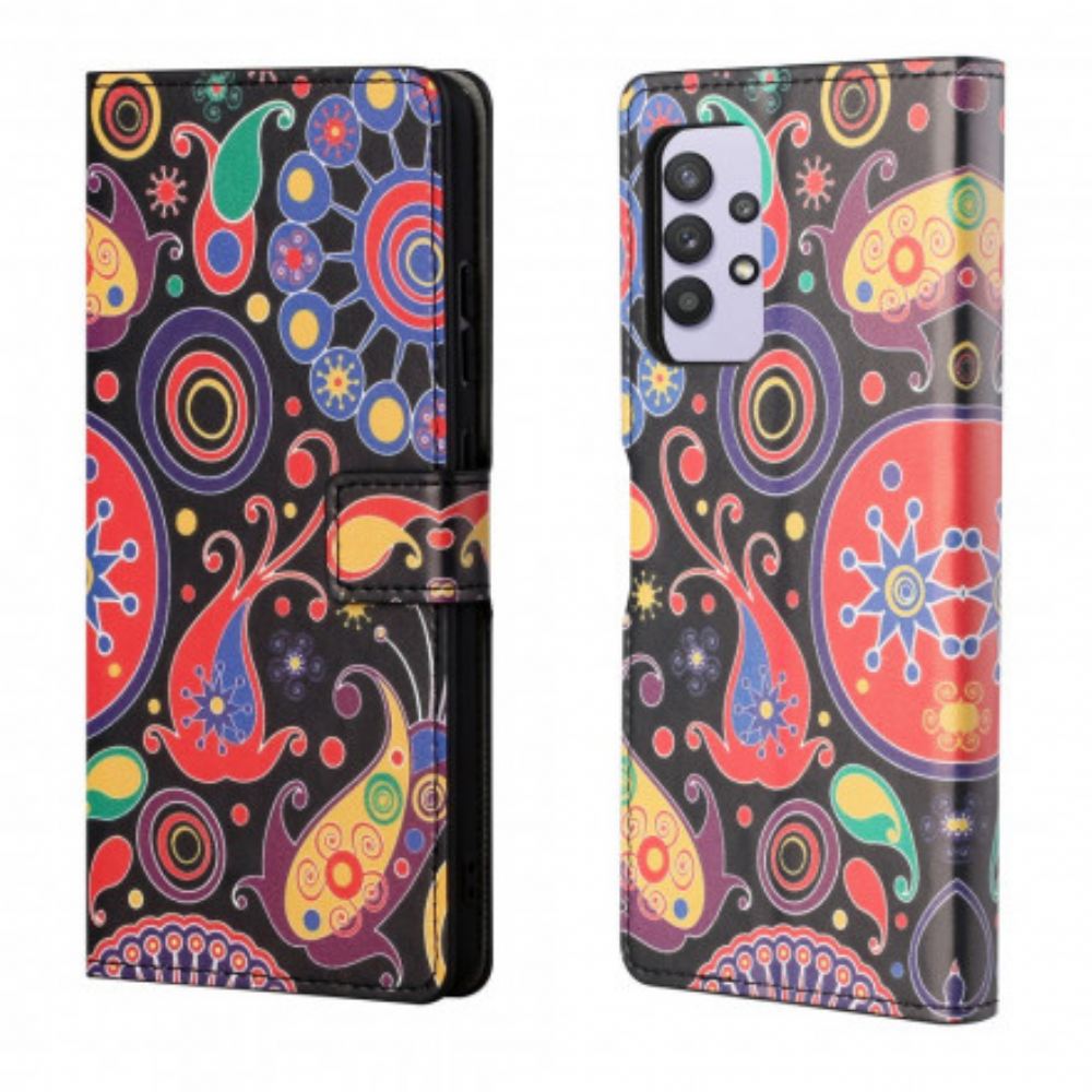 Flipové Pouzdro Na Samsung Galaxy A32 4G Galaxy Design