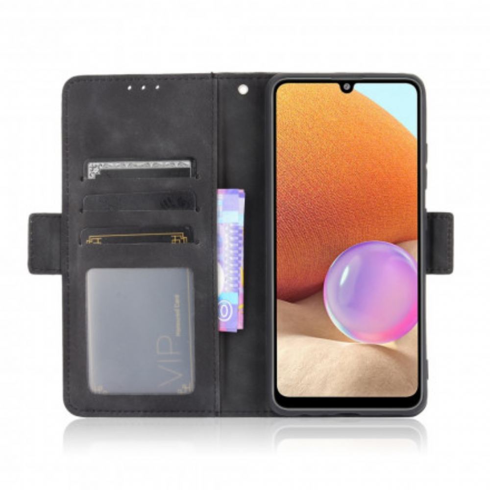 Flipové Pouzdro Na Samsung Galaxy A32 4G Multi-card První Třídy