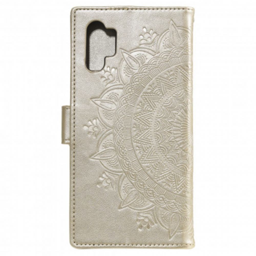 Flipové Pouzdro Na Samsung Galaxy A32 4G Sluneční Mandala