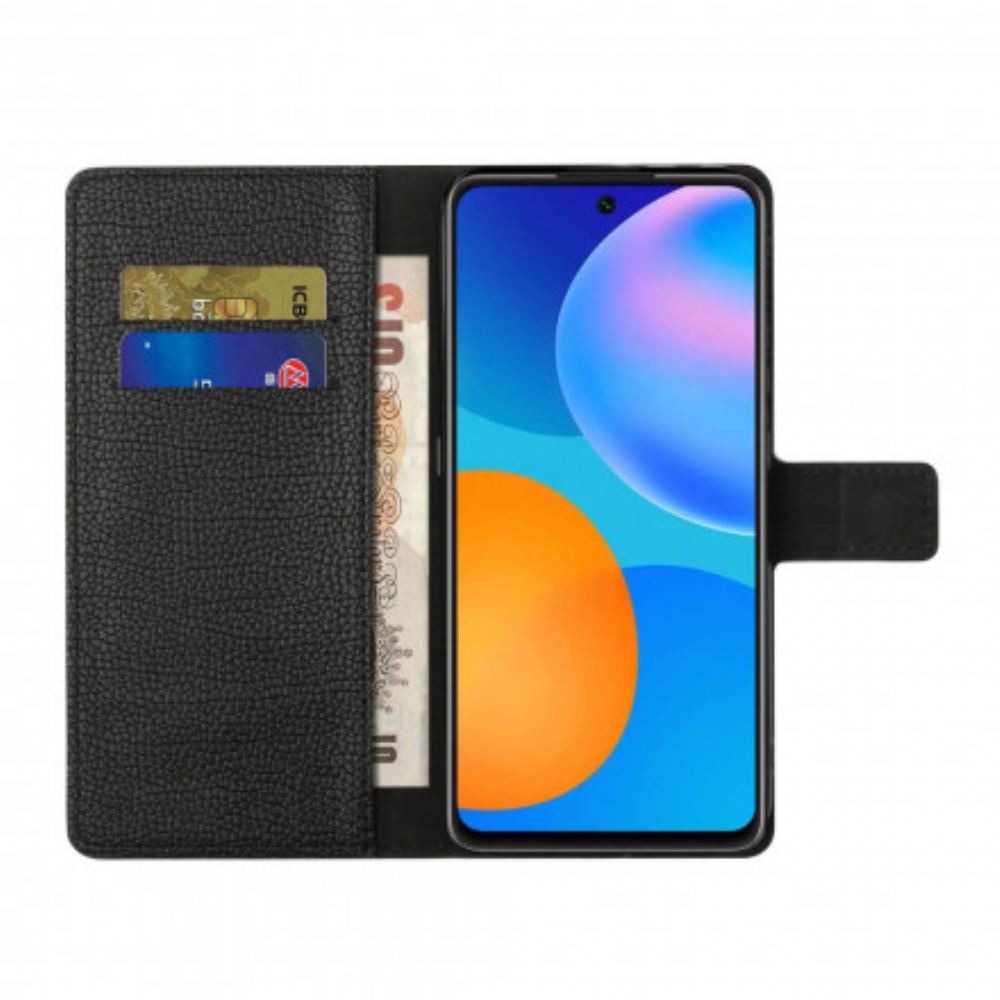 Flipové Pouzdro Na Samsung Galaxy A32 4G Umělá Kůže Z Liči