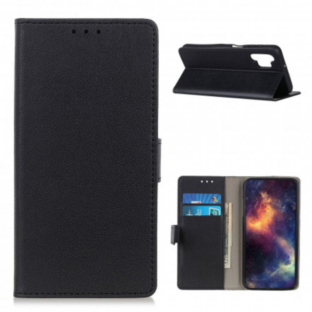 Kožené Pouzdro Na Samsung Galaxy A32 4G Klasika