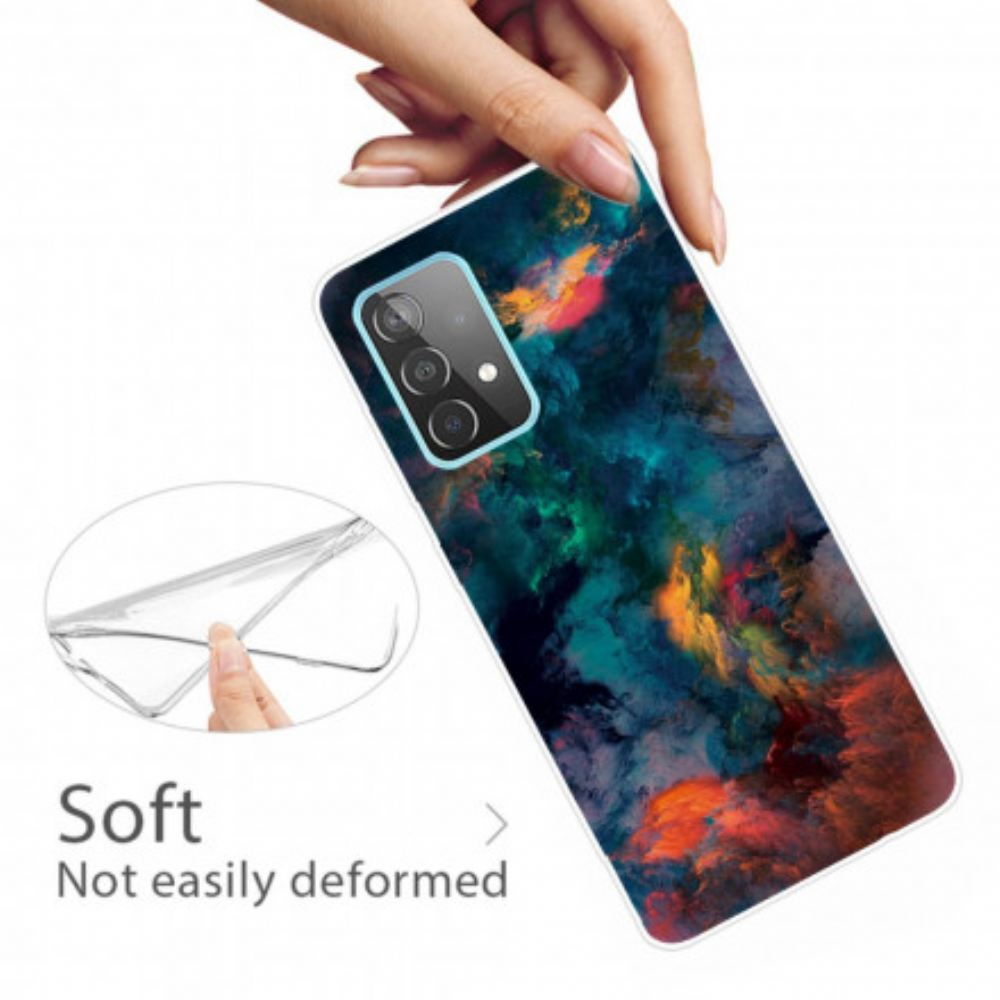 Kryt Na Samsung Galaxy A32 4G Barevné Mraky