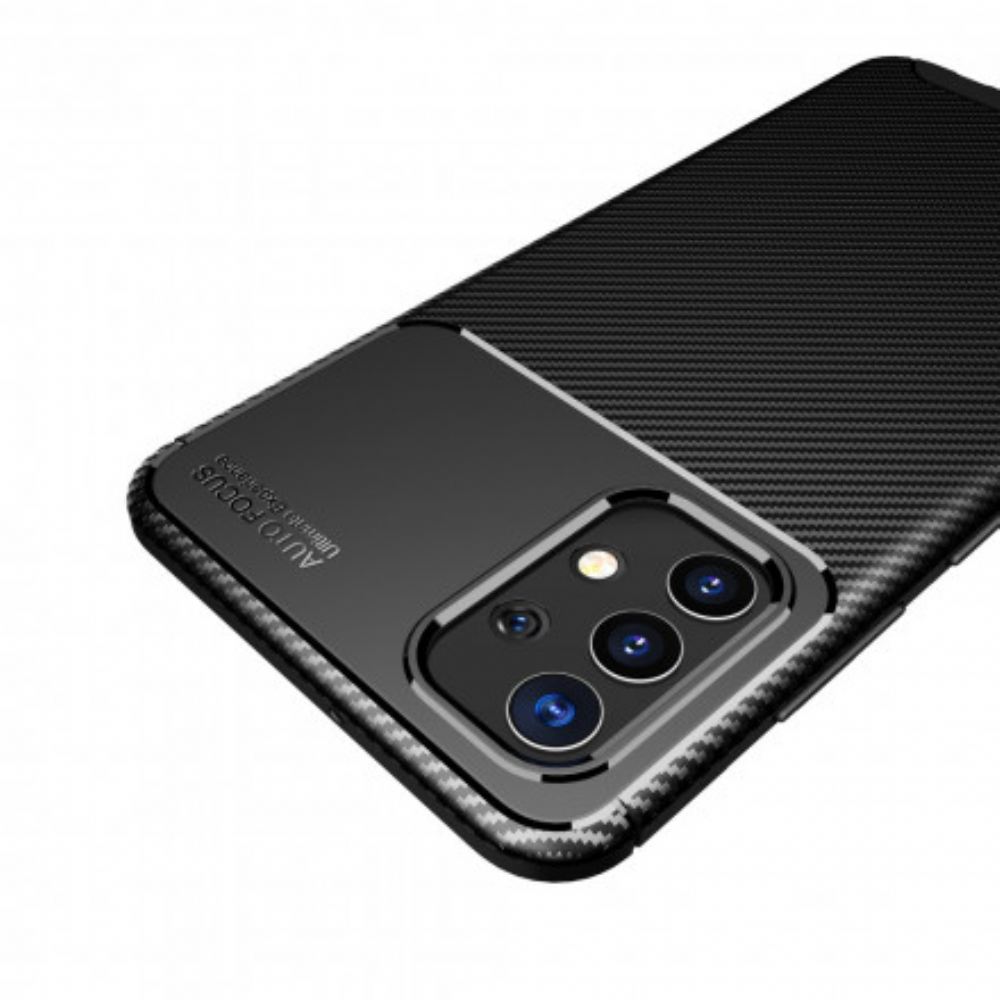 Kryt Na Samsung Galaxy A32 4G Flexibilní Textura Uhlíkových Vláken