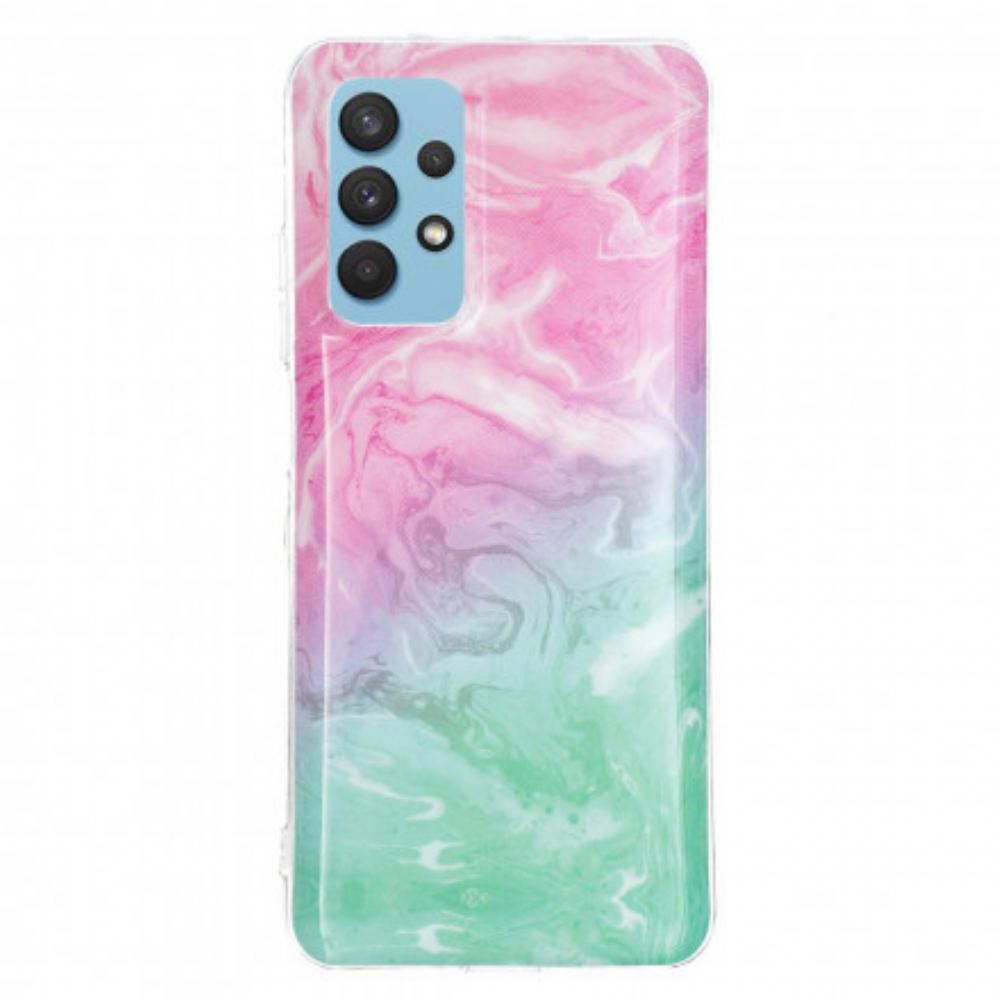 Kryt Na Samsung Galaxy A32 4G Klasický Mramor