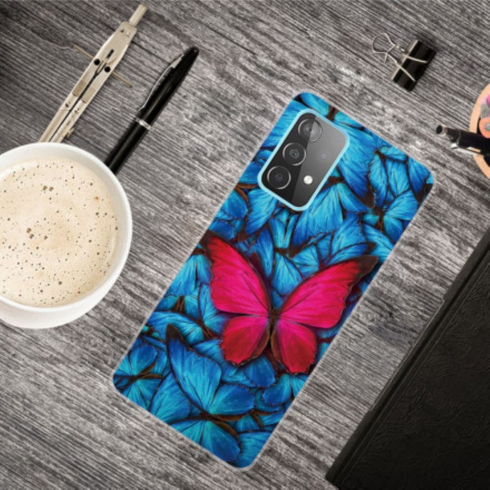 Kryt Na Samsung Galaxy A32 4G Motýlí Hadice
