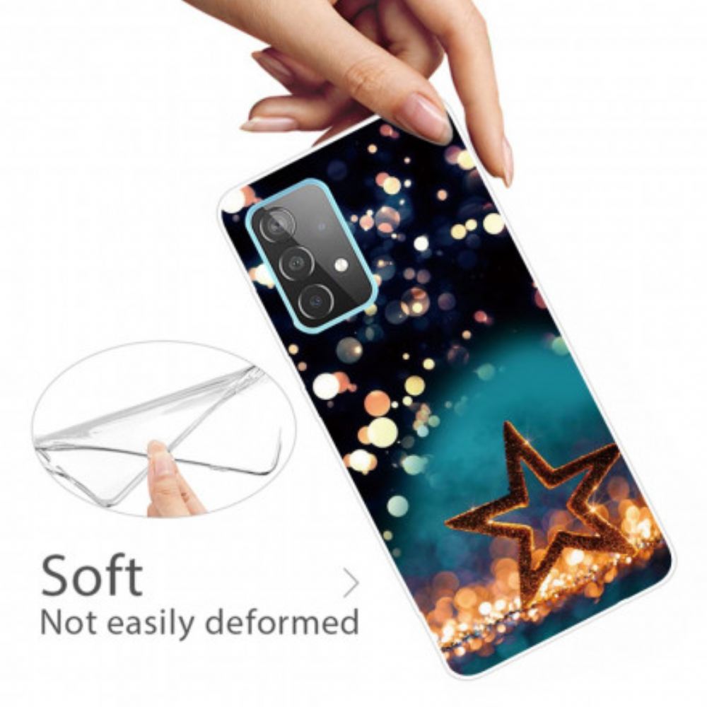 Kryt Na Samsung Galaxy A32 4G Ohebná Hvězda