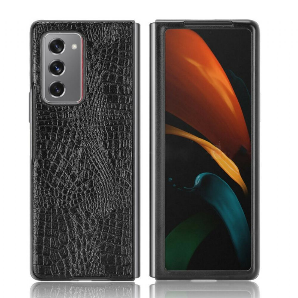 Kryty Na Mobil Na Samsung Galaxy Z Fold 2 Styl Krokodýlí Kůže