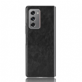 Kryty Na Mobil Na Samsung Galaxy Z Fold 2 Umělá Kůže Z Liči