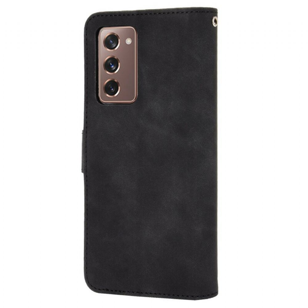Pouzdra Na Samsung Galaxy Z Fold 2 Dotek Kůže
