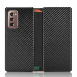 Pouzdra Na Samsung Galaxy Z Fold 2 Uhlíkové Vlákno
