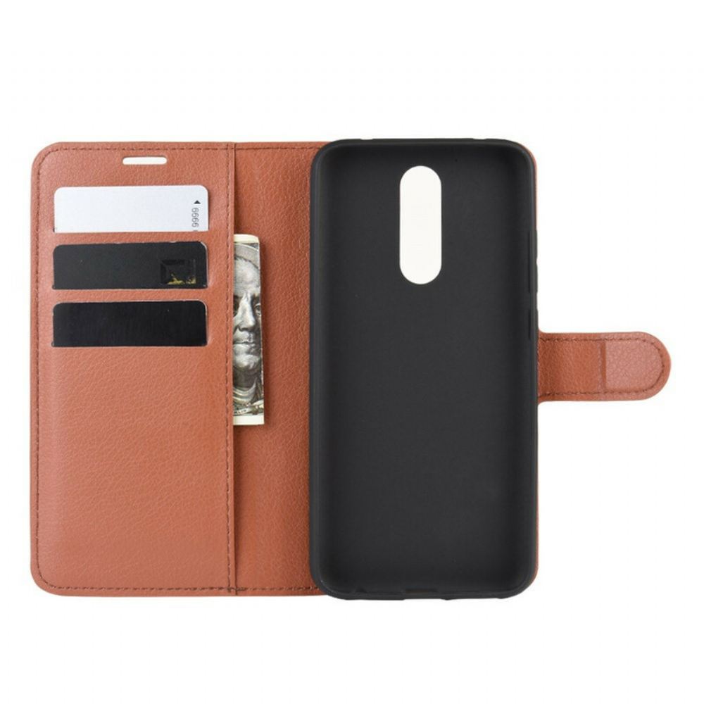Flipové Pouzdro Na Xiaomi Redmi 8 Klasická Umělá Kůže