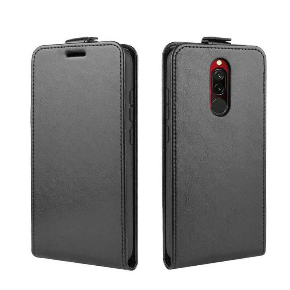 Flipové Pouzdro Na Xiaomi Redmi 8 Kožené Pouzdro Efekt Skládací Kůže