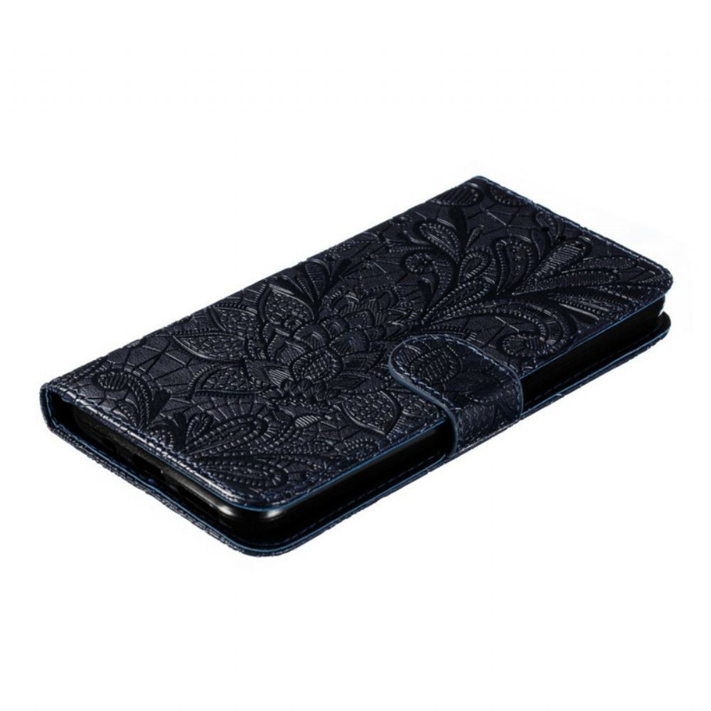 Flipové Pouzdro Na Xiaomi Redmi 8 Na Lana Kmenové Květiny