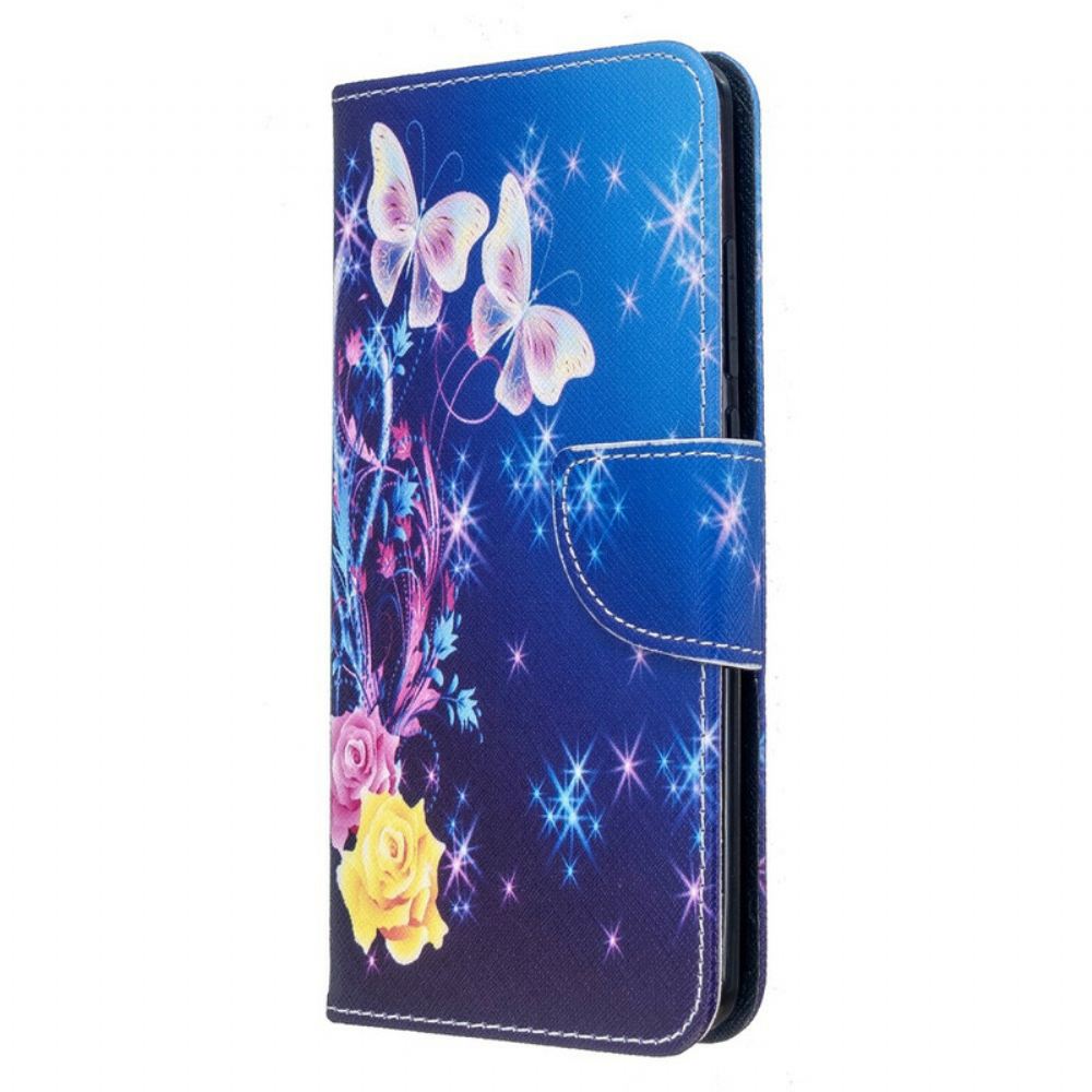 Flipové Pouzdro Na Xiaomi Redmi 8 Neuvěřitelní Motýli