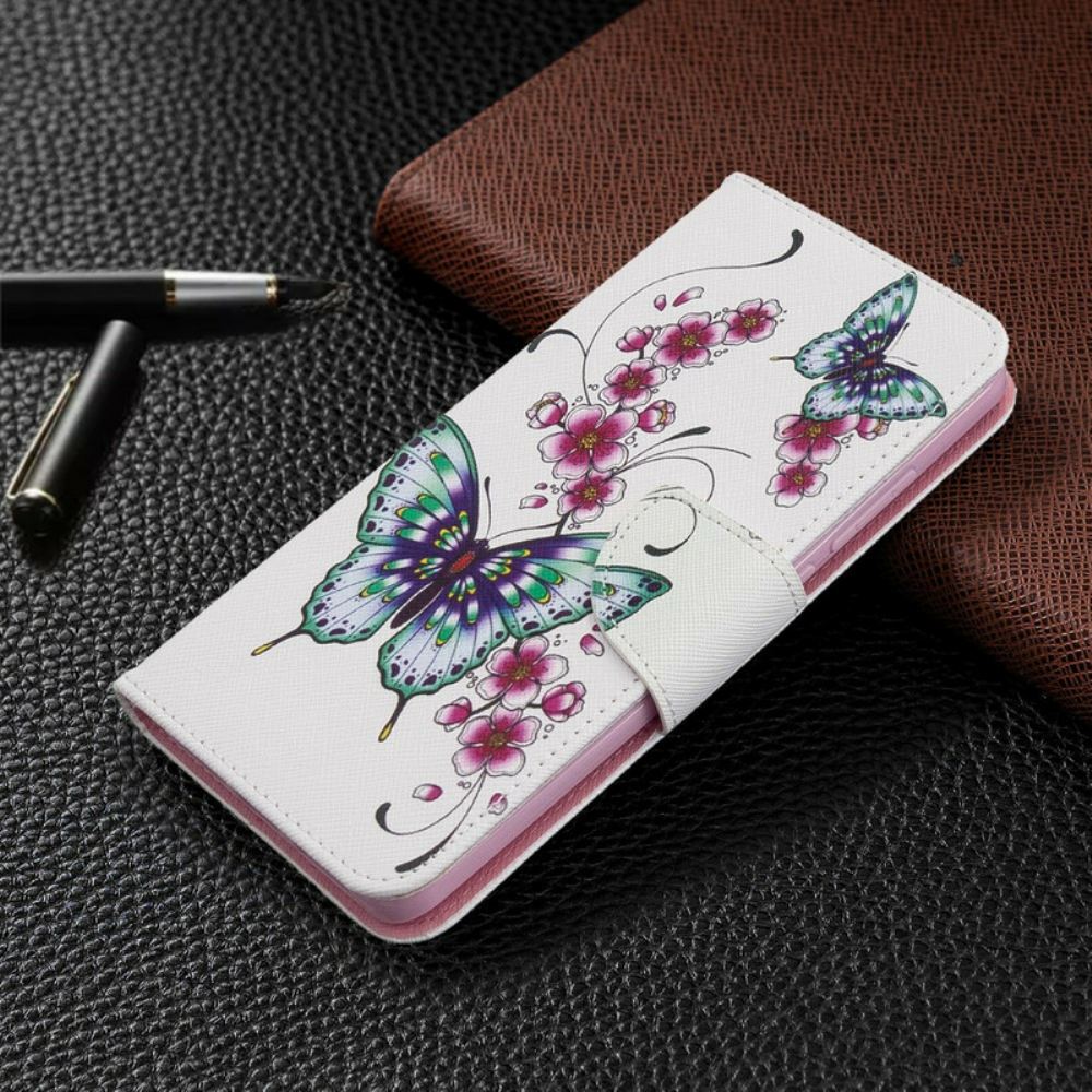 Flipové Pouzdro Na Xiaomi Redmi 8 Neuvěřitelní Motýli