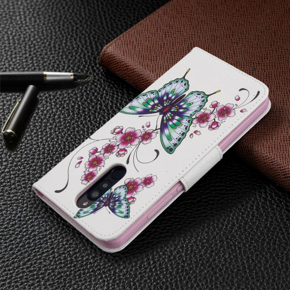 Flipové Pouzdro Na Xiaomi Redmi 8 Neuvěřitelní Motýli
