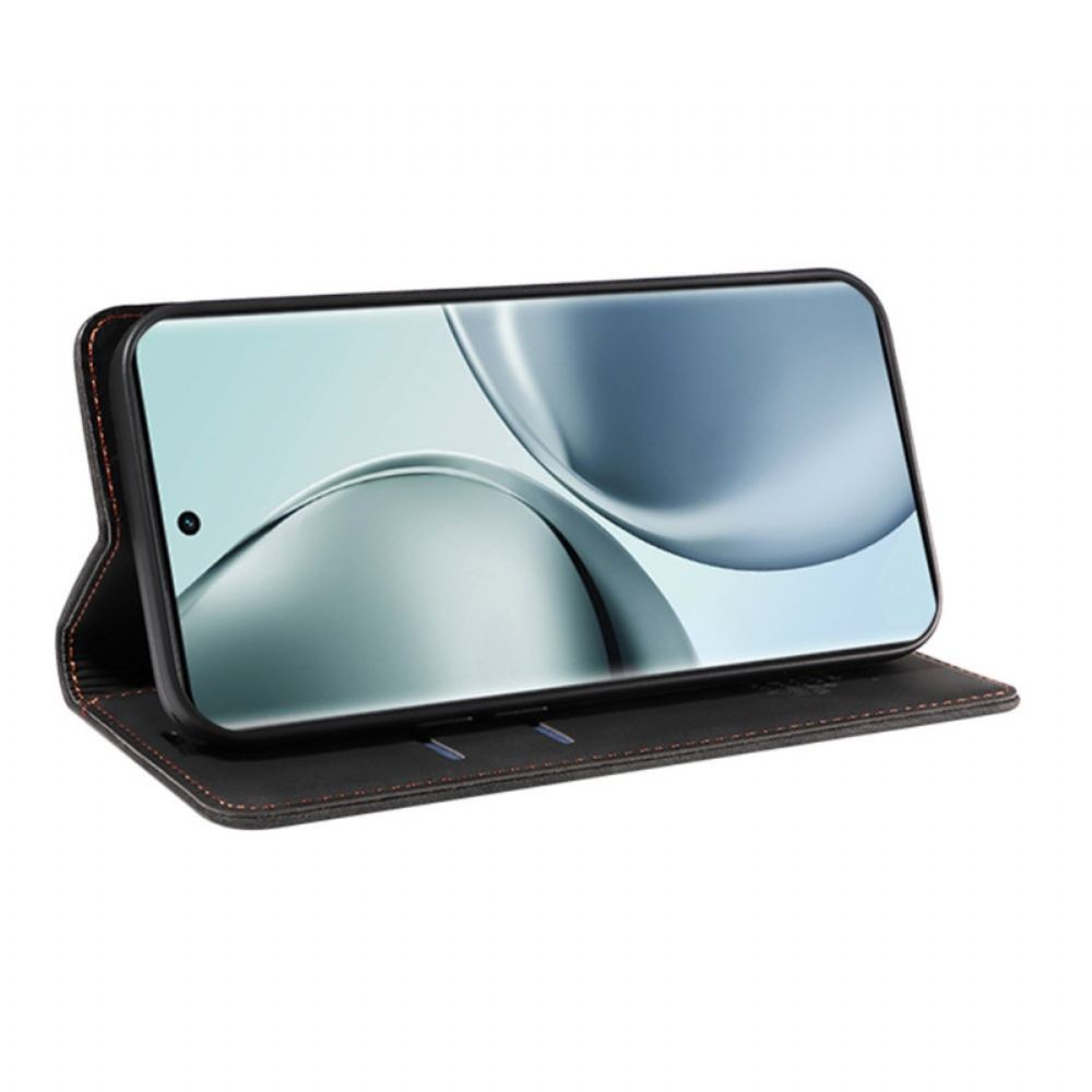 Kožené Pouzdro Folio Na Realme 14 Pro 5g Klasická Semišová Rfid