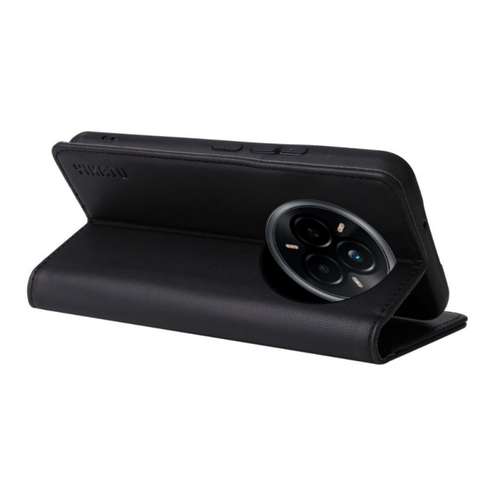 Kožené Pouzdro Folio Realme 14 Pro 5g Klasický Kožený Efekt Ykatu