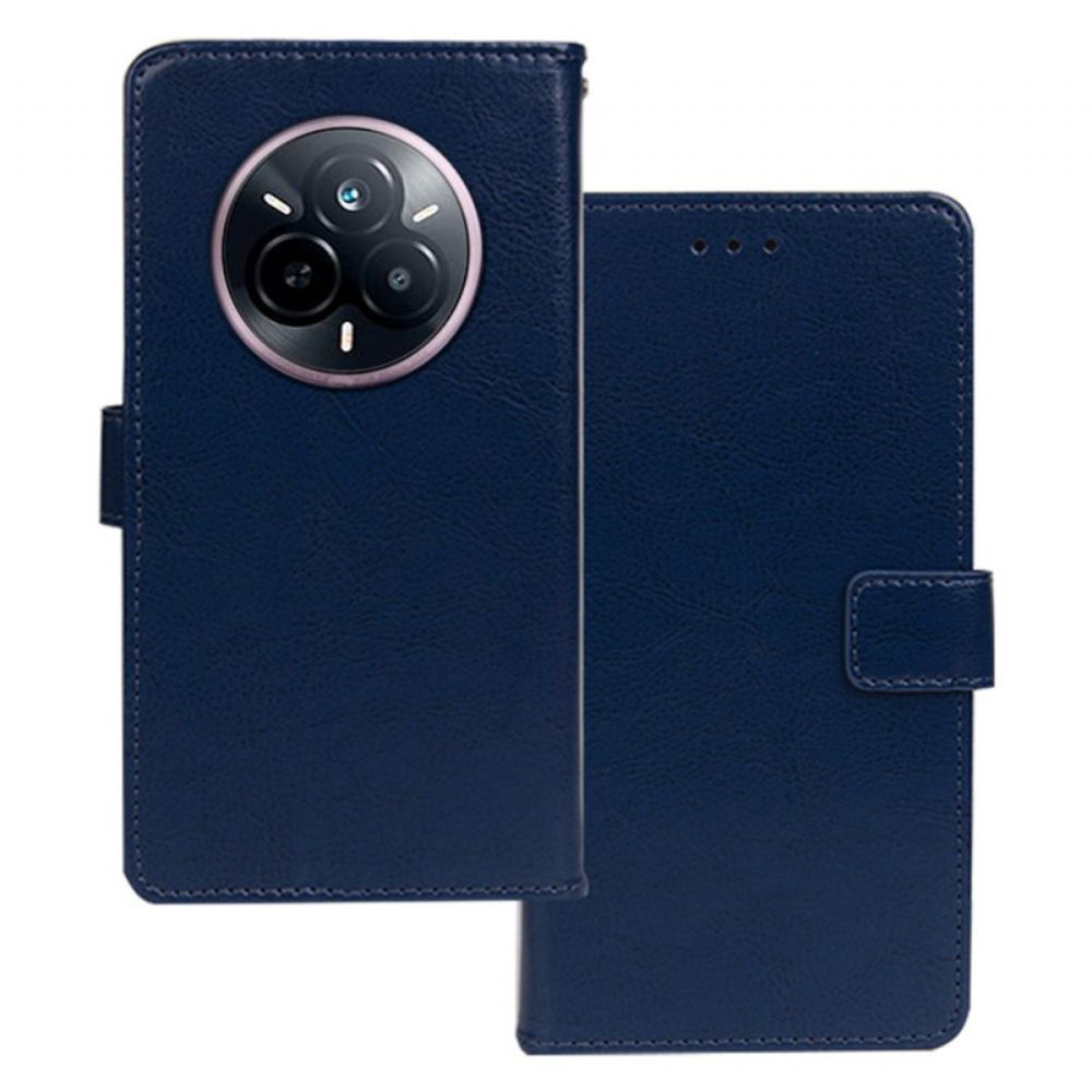 Kožený Kryt Realme 14 Pro 5g Idewei Umělá Kůže