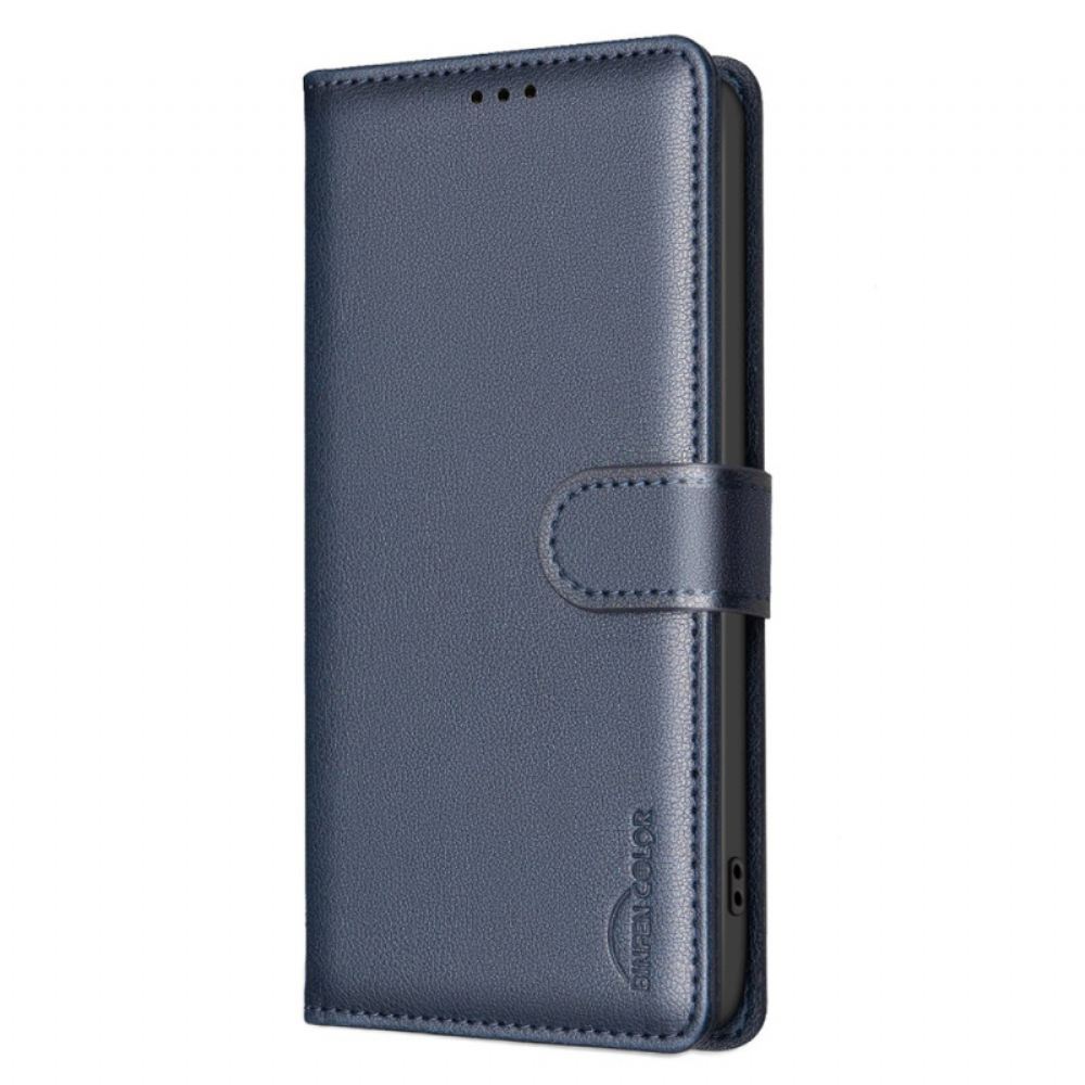 Kožený Kryt Realme 14 Pro 5g Klasická