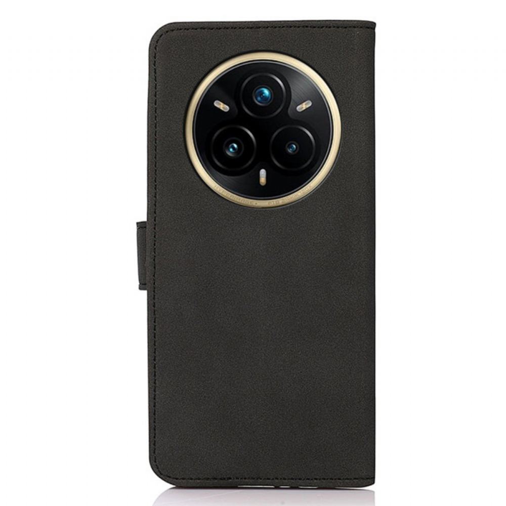 Kožený Kryt Realme 14 Pro 5g Peněženka Khazneh