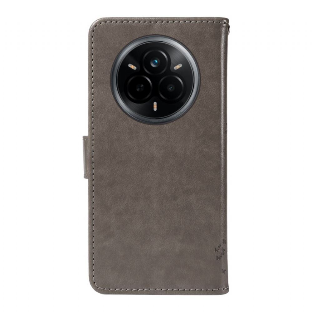 Kožený Kryt Realme 14 Pro 5g Strom A Kočka