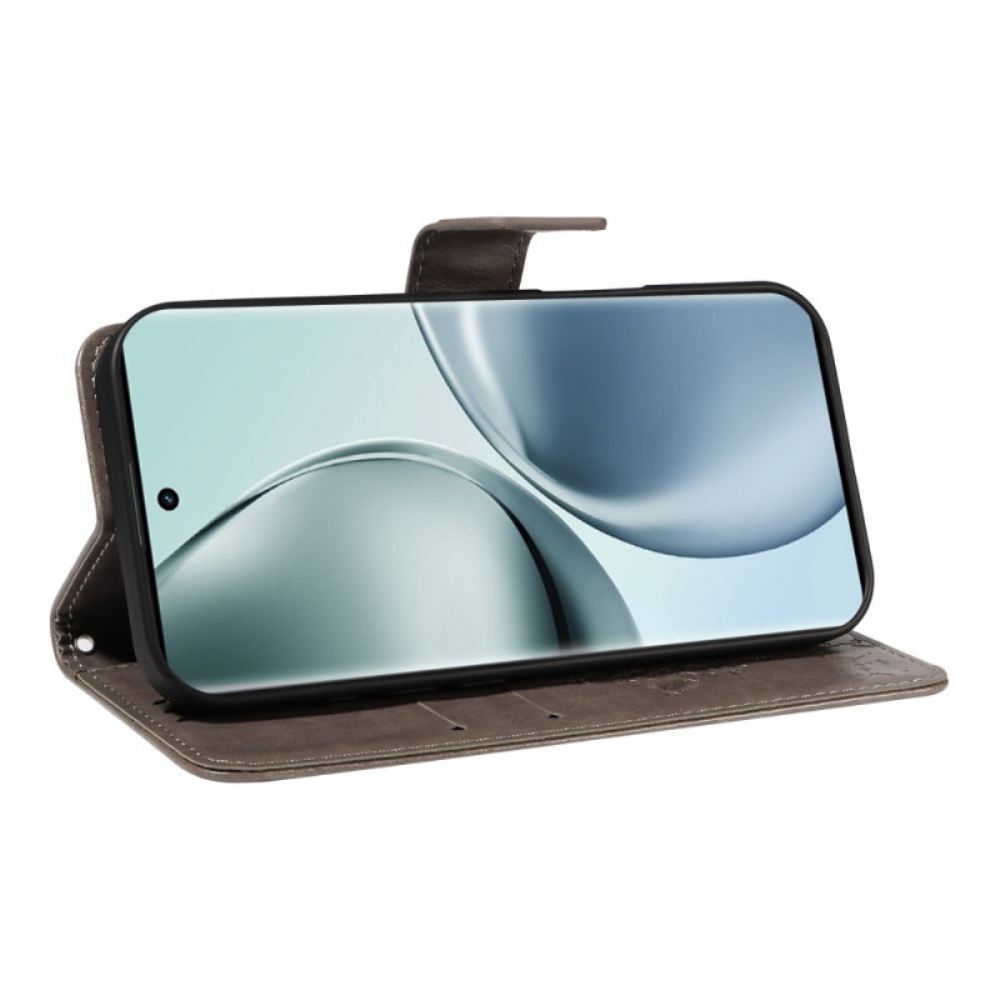 Kožený Kryt Realme 14 Pro 5g Strom A Kočka