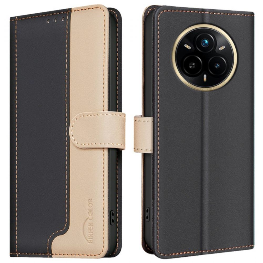 Peněženková Pouzdra Realme 14 Pro 5g Kryty Na Mobil Dvoubarevná