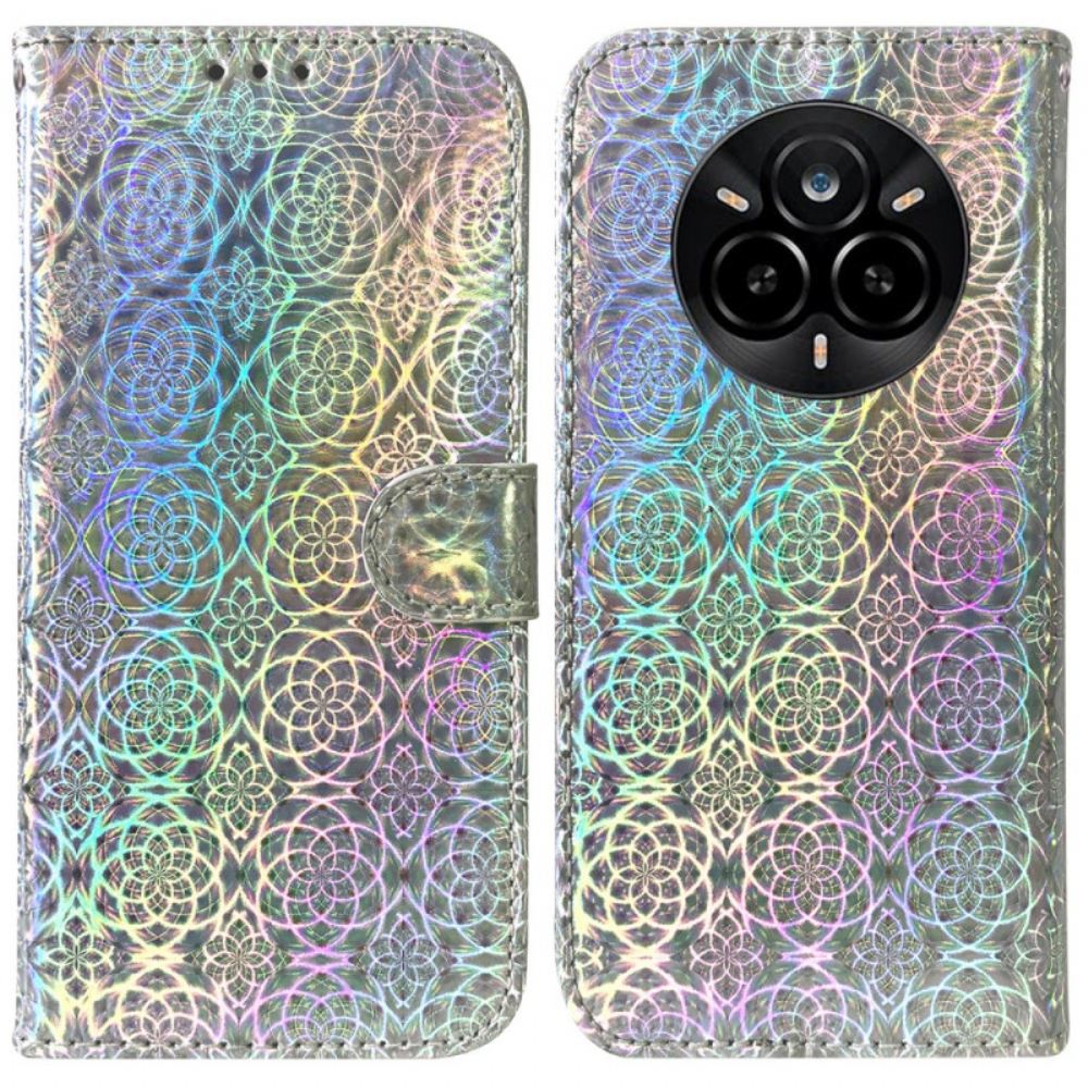 Peněženková Pouzdra Realme 14 Pro 5g Kryty Na Mobil Květinový Styl