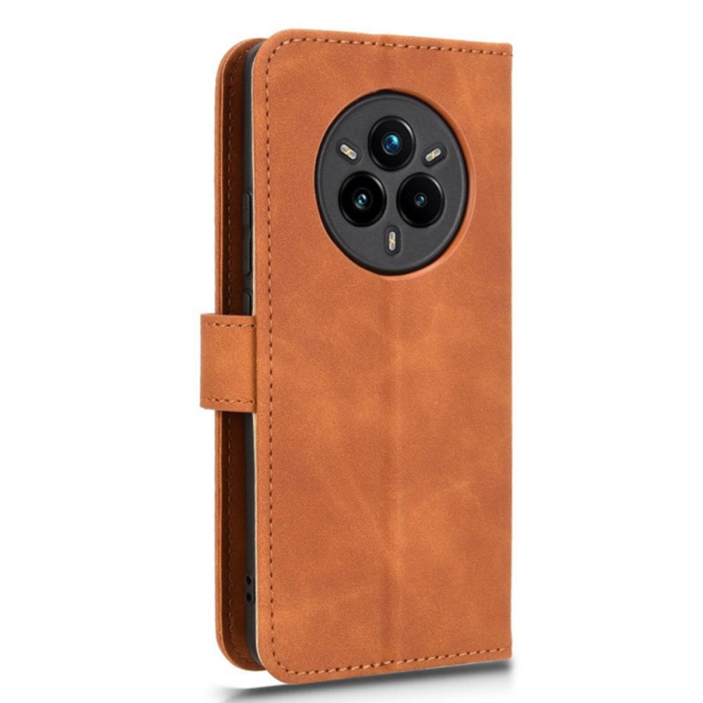 Peněženková Pouzdra Realme 14 Pro 5g Kryty Na Mobil Semišový Efekt