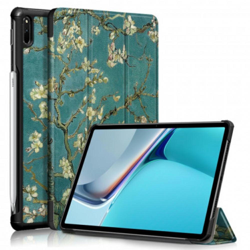 Kryty Na Mobil Na Huawei MatePad 11 Zesílené Kvetoucí Větve