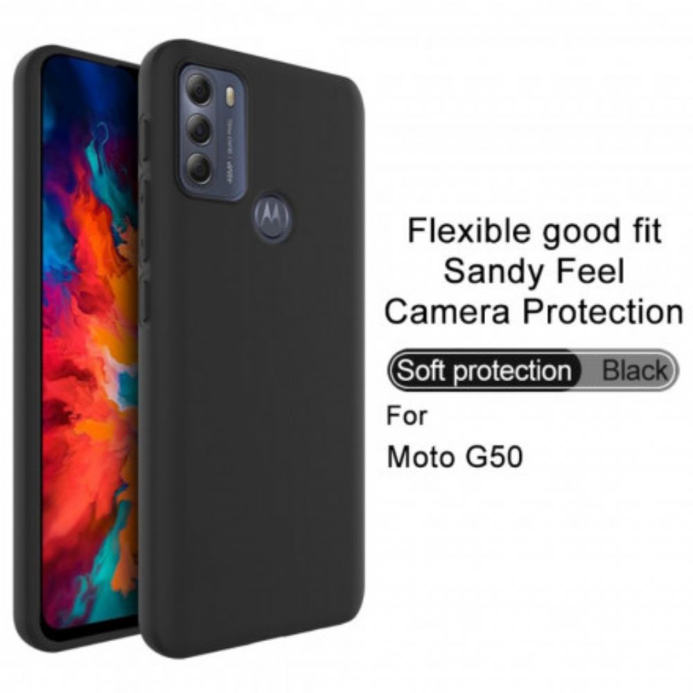 Kryt Na Moto G50 Matný Silikon Řady Uc-3 Imak