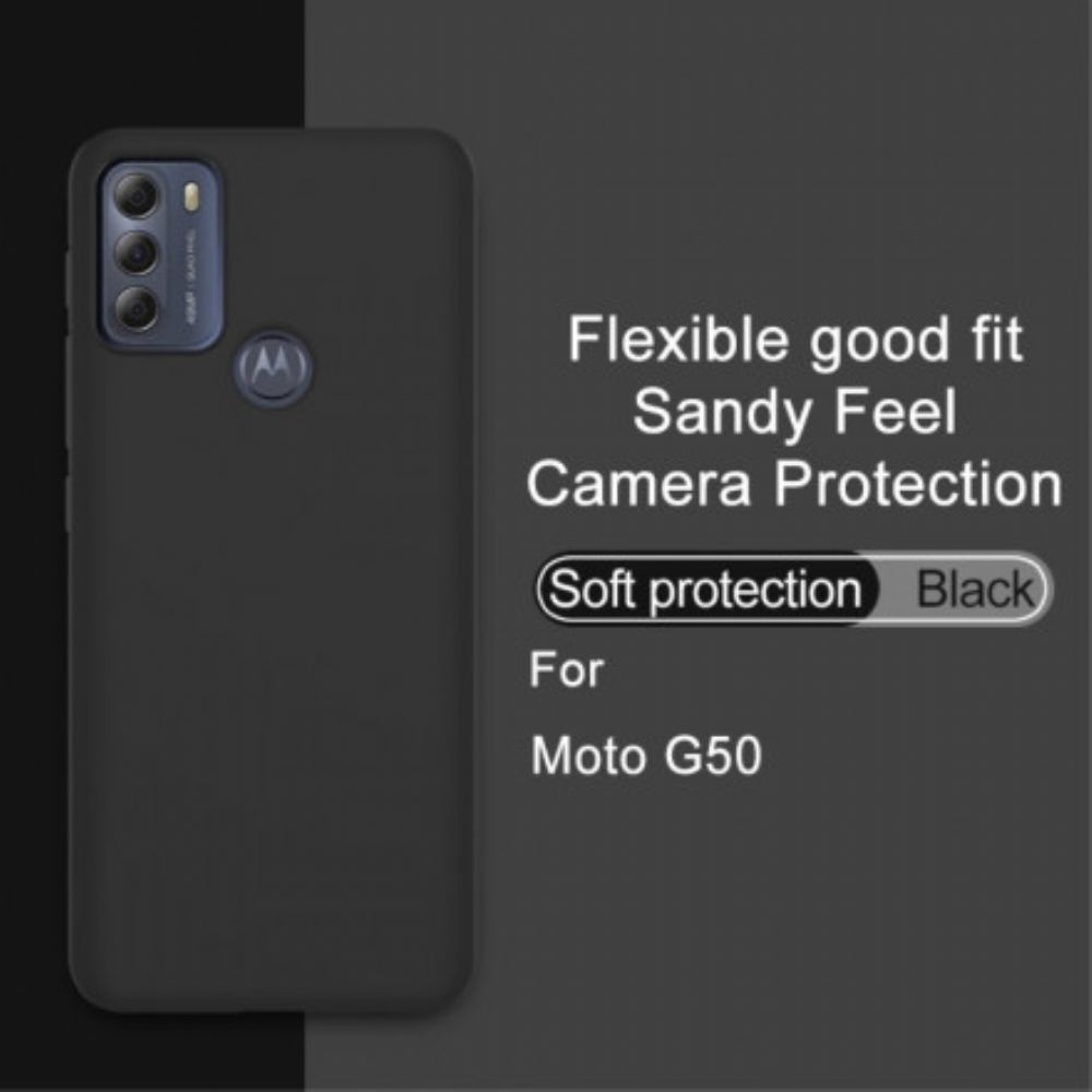 Kryt Na Moto G50 Matný Silikon Řady Uc-3 Imak