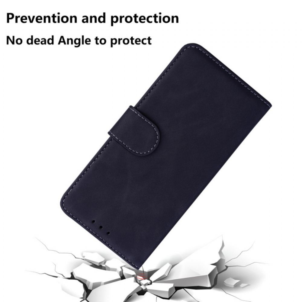 Flipové Pouzdro Na Samsung Galaxy M52 5G Prošívání Z Umělé Kůže