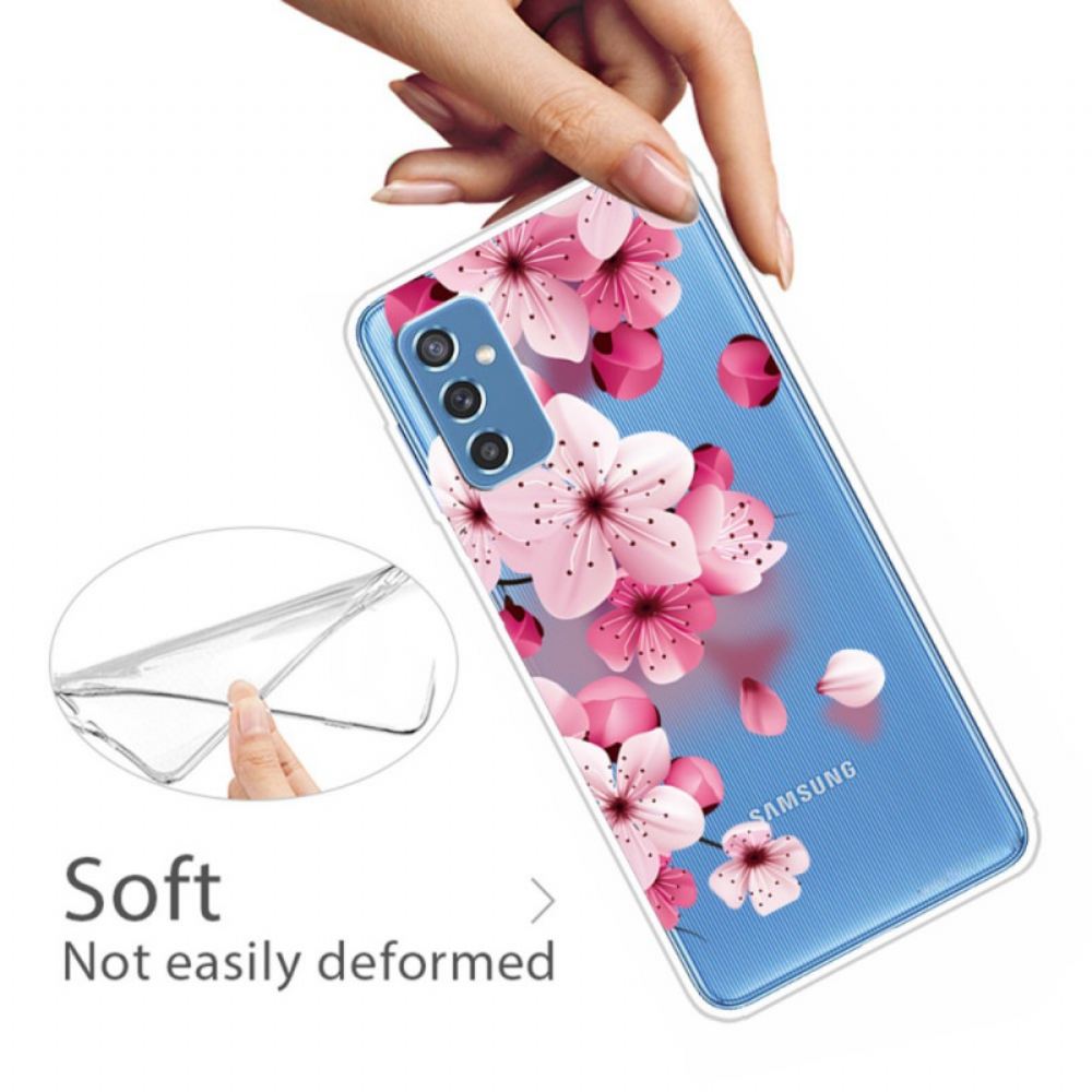 Kryt Na Samsung Galaxy M52 5G Déšť Květin