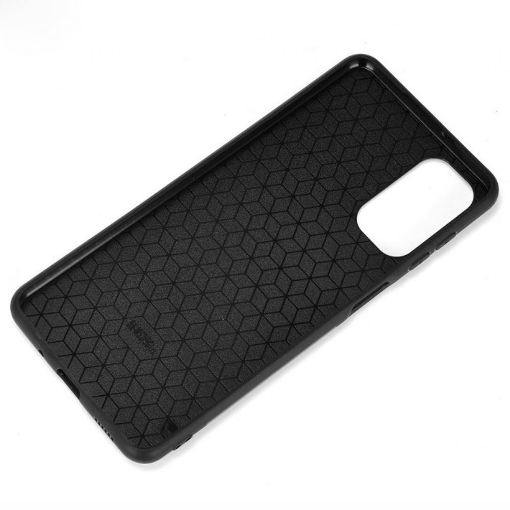 Kryt Na Samsung Galaxy M52 5G Imitace Kůže S Lemem