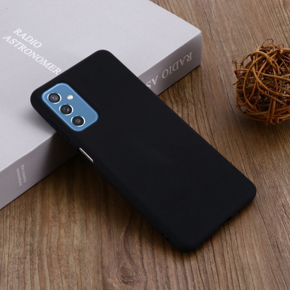 Kryt Na Samsung Galaxy M52 5G Na Lana Řemínek Z Tekutého Silikonu