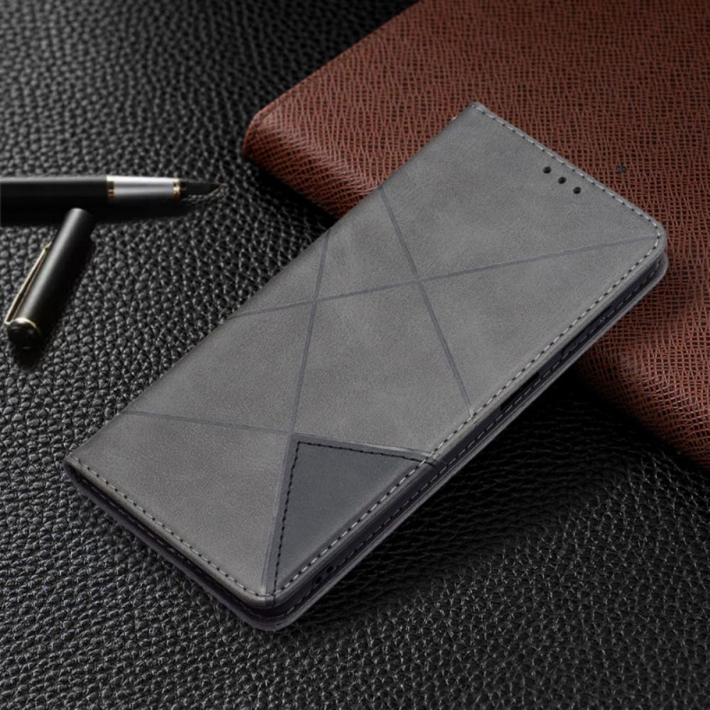 Kryty Na Mobil Na Samsung Galaxy M52 5G Flipové Pouzdro Vzor Imitace Kůže