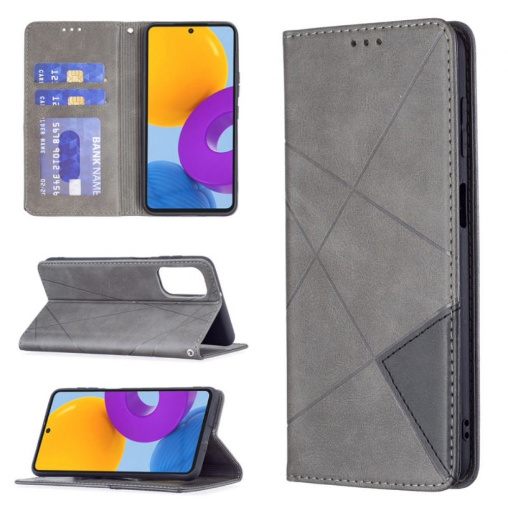 Kryty Na Mobil Na Samsung Galaxy M52 5G Flipové Pouzdro Vzor Imitace Kůže