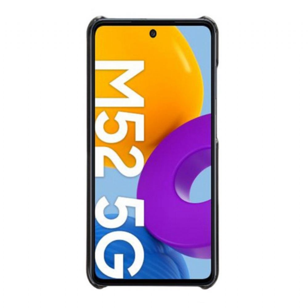 Kryty Na Mobil Na Samsung Galaxy M52 5G Kožený Efekt Ksq