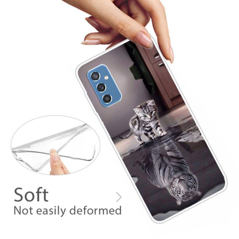 Kryty Na Mobil Na Samsung Galaxy M52 5G Snové Kotě